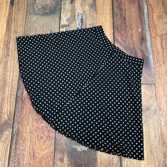 Anne Klein Dresses & Skirts - AK Anne Klein Size 8 Black & White Polka Dot Skirt